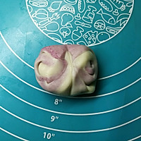 紫薯绣球蛋黄酥的做法图解11