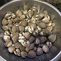 简易血丝蛤蜊的做法图解4
