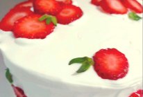 6寸草莓蛋糕的做法