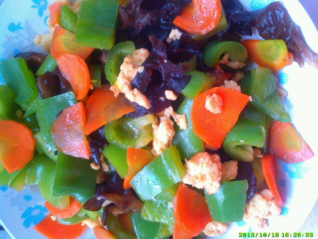 小黃瓜炒+甜椒料理的1種做法 - 食譜主題網