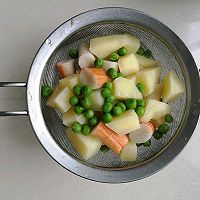 土豆苹果鸡蛋泥沙拉#麦子厨房#美食锅的做法图解5
