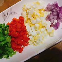 低脂版【鸡蛋杂菜土豆泥】的做法图解6