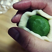 抹茶桃花酥的做法图解7
