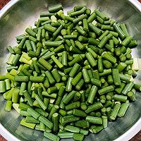 蒜苔炒肉沫的做法图解5
