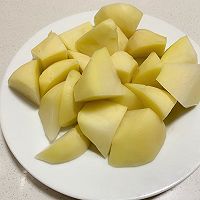 土豆炖大鹅的做法图解5