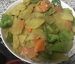 青椒土豆片的做法