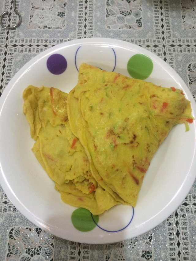 西葫鸡蛋饼，健康美味早餐～的做法