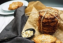 健康椰子油黑糖燕麦高纤饼干【轻卡小食】的做法
