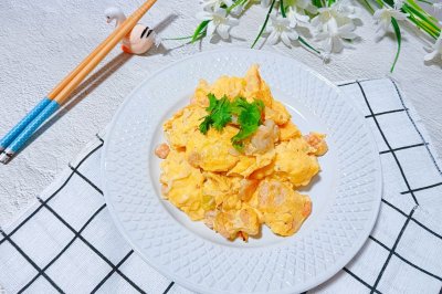 虾仁滑蛋