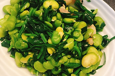 韭菜蚕豆米汤的做法大全_韭菜蚕豆米汤的家常做法_韭菜蚕豆米汤怎么做