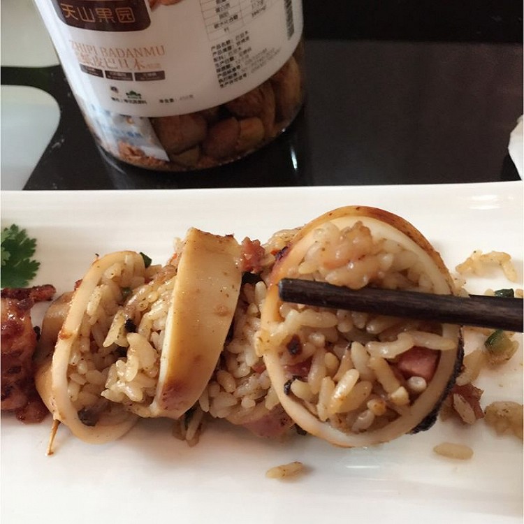 鱿鱼包饭的做法