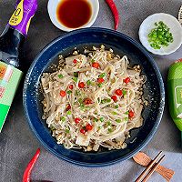 #李锦记X豆果 夏日轻食美味榜#凉拌金针菇的做法图解7