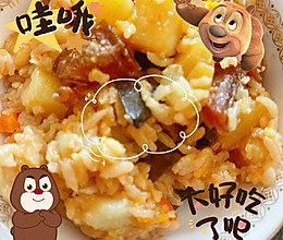 黑松露焖饭的做法