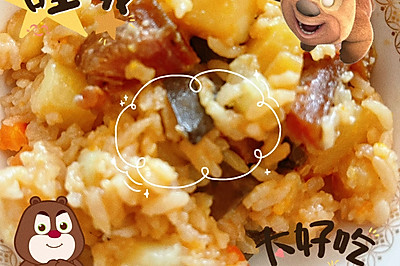 黑松露焖饭