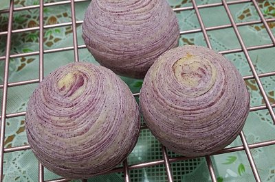 紫薯栗子酥