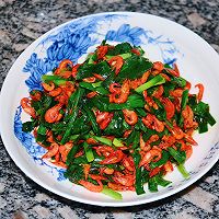 韭菜小河虾的做法图解12