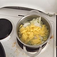 土豆白菜豆腐汤的做法图解3