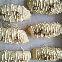 #自由创意面包#肉松芝士沙拉面包的做法图解14