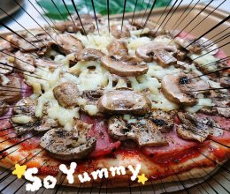 皇后锅pizza匹萨披萨快手菜20分钟开吃蜜桃爱营养师私厨的做法