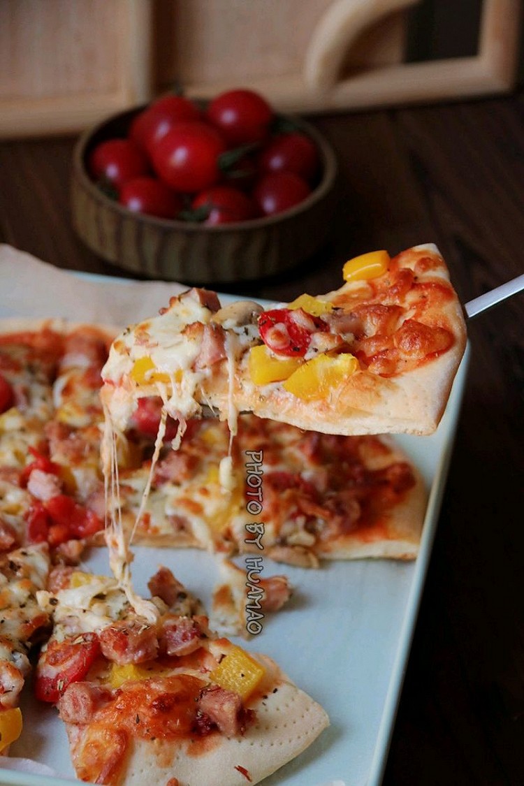 番茄薄底披萨的做法