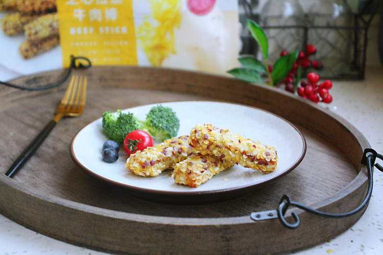 芝心拉丝牛肉棒的做法