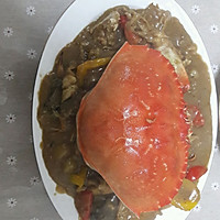 椰浆咖喱蟹的做法图解7