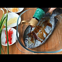 #美食视频挑战赛#清蒸花金鼓鱼的做法图解5