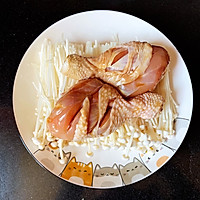 #尽享安心亲子食刻#超低卡无水无油剁椒蒸鸡腿的做法图解5