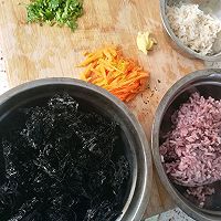 紫菜炒饭的做法图解1