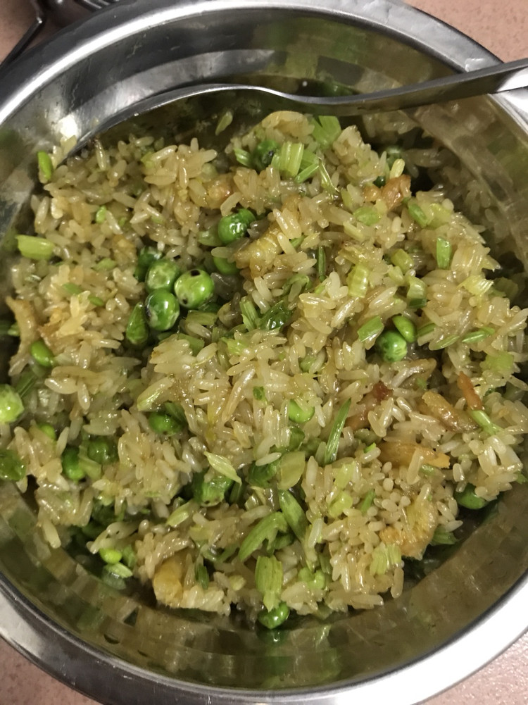 生炒糯米饭的做法