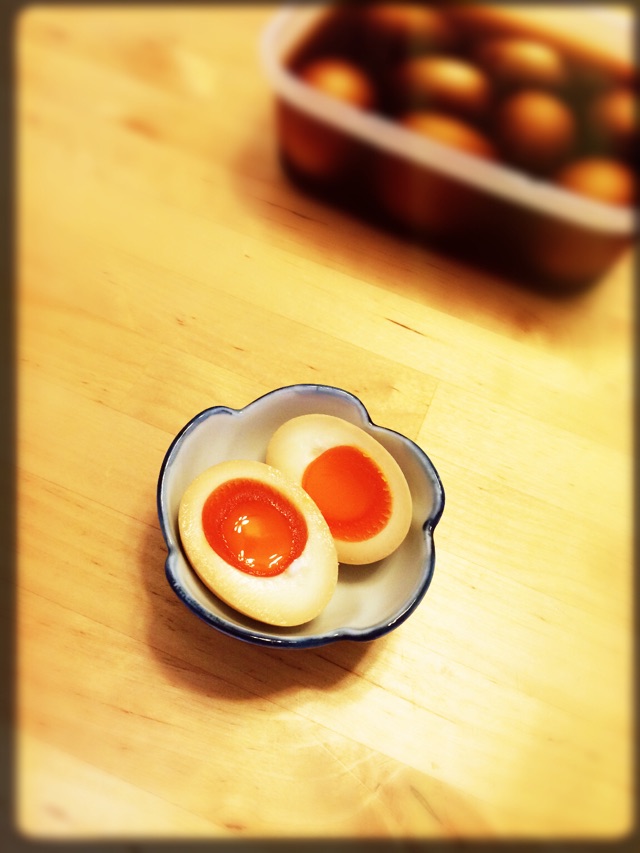 日式溏心卤蛋（半熟味付け玉子）