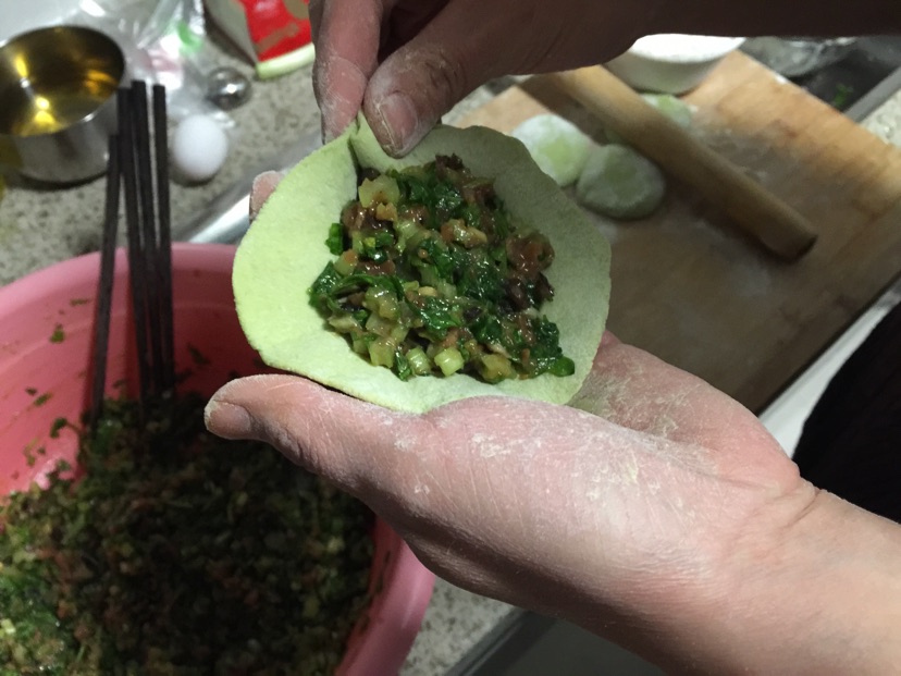芹菜肉包的做法图解7