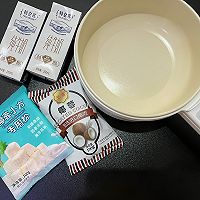 椰蓉牛奶小方的做法图解1
