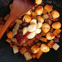 鹌鹑蛋烧肉的做法图解9