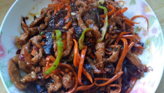 家常鱼香肉丝