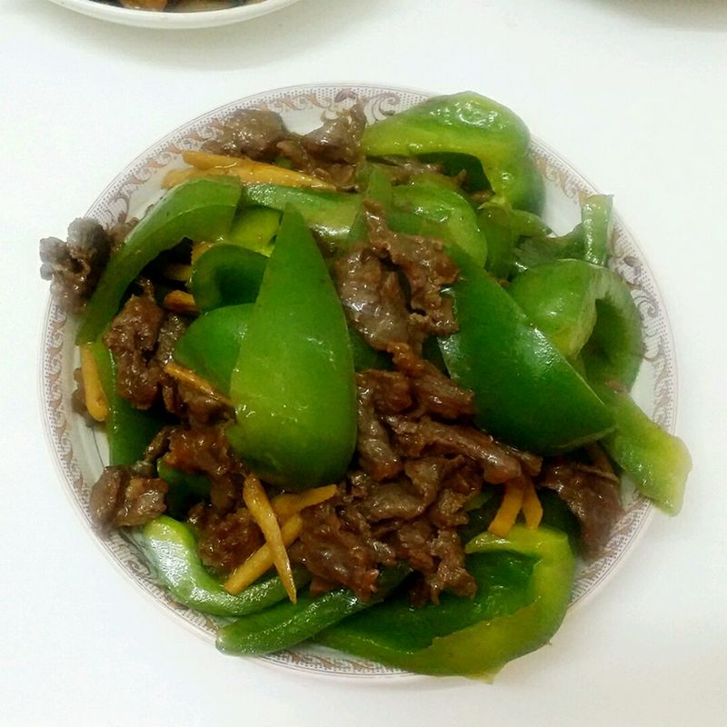 菜椒炒牛肉