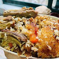 家庭版羊排手抓饭的做法图解12