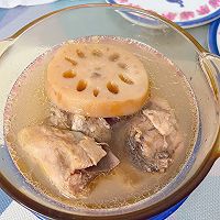 #少盐饮食 轻松生活#莲藕煲鸡汤（广东靓汤系列）的做法图解5