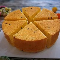 百香果戚风（8寸）的做法图解22