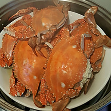 清蒸梭子蟹
