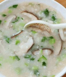 【宝宝辅食】香菇青菜粥