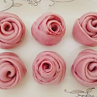 #精品菜谱挑战赛#紫薯玫瑰花的做法图解8