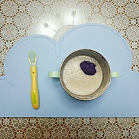 紫甘蓝泥米粉-6月龄辅食的做法图解4