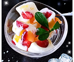 水果酸奶冻的做法