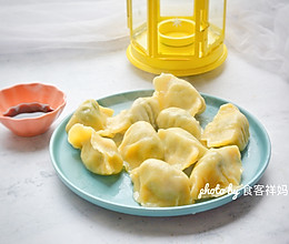 #馅儿料美食，哪种最好吃#韭菜肉末玉米饺子的做法