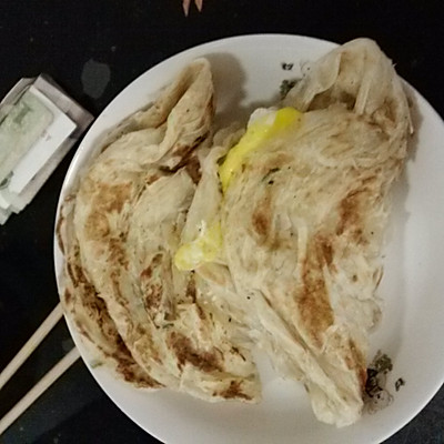 懒人平底锅制作手抓饼