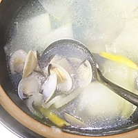 海螺冬瓜海白汤的做法图解5