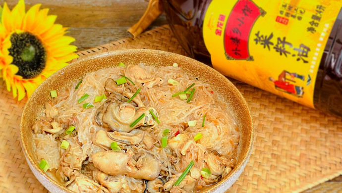蒜蓉粉丝炒生蚝