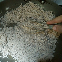 手炒猪肉松的做法图解4