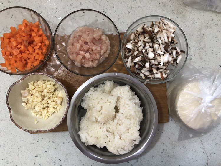 鸡肉烧麦的做法
